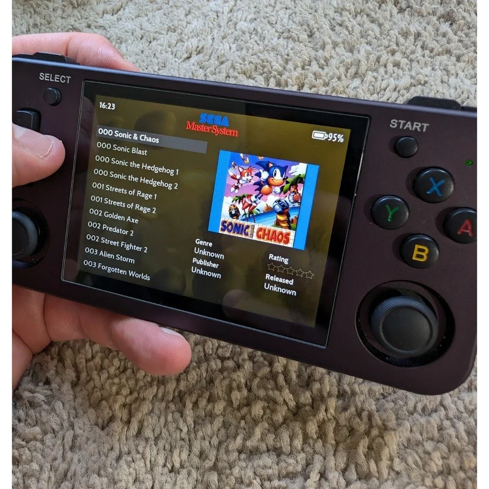 Anbernic RG353M Handheld Retro Gaming Console w/ Game Libraries 3.5‎ IPS Screen